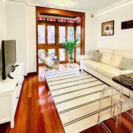 Apartamento "Balcon Del Parchis" A 200 Metros De La Playa Gijón Exterior foto