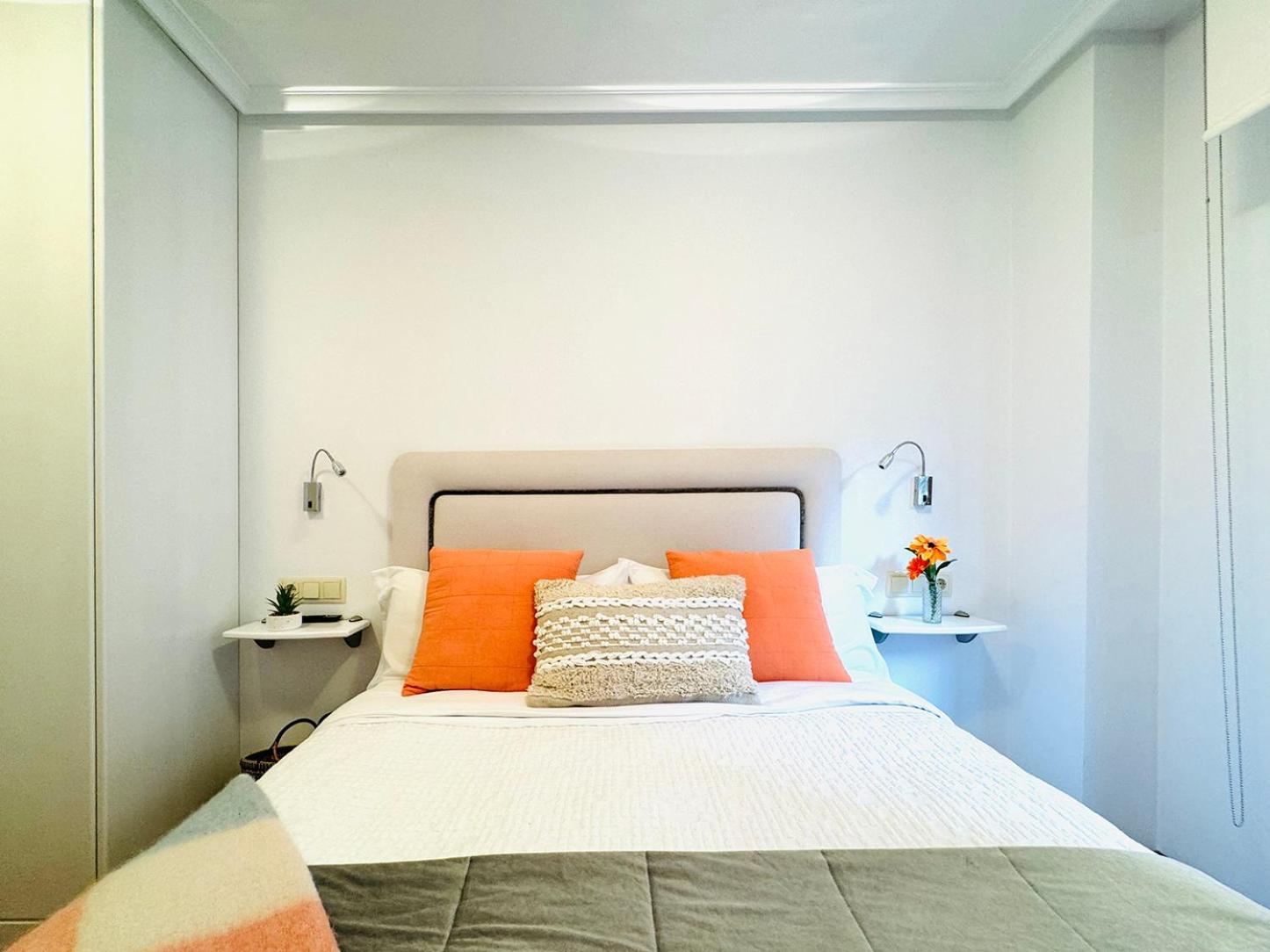 Apartamento "Balcon Del Parchis" A 200 Metros De La Playa Gijón Exterior foto